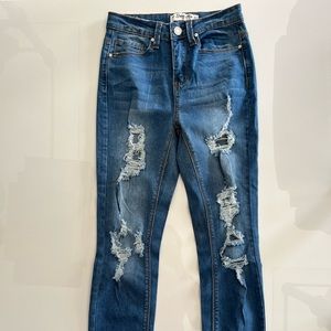 Indigo Rein women’s blue jeans size 1 W 24 - L 27